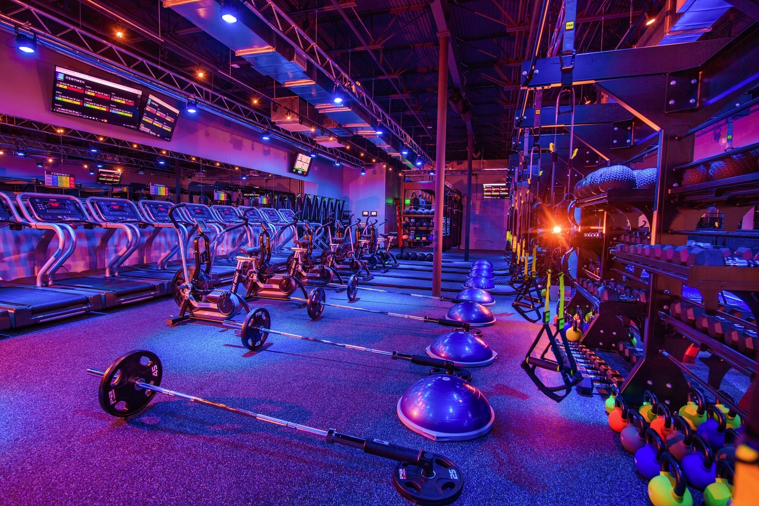Client - Regymen Fitness Gym, Location - Bluebonnet Blvd. Baton Rouge, LA, Purpose - Studio Tour