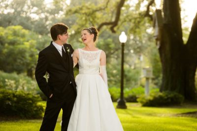 Best Professional Classic Luxury Dream Wedding Couple Outdoors at Houmas House Louisiana Plantation Photo 46