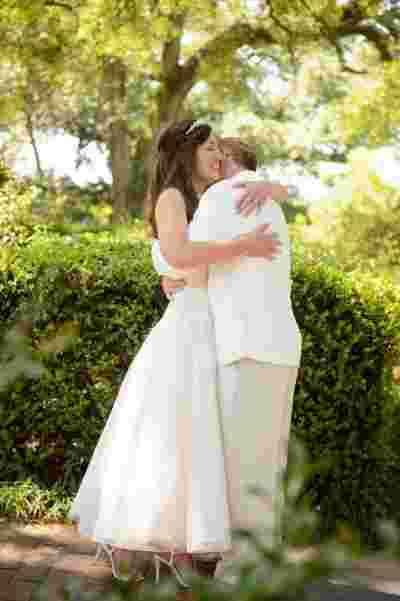 Best Professional Luxury Dream Wedding Couple Portrait Photography Outdoor Hug at Houmas House Louisiana Plantation Photo 8