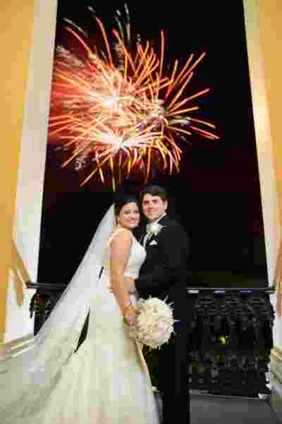 Best Professional Luxury Dream Wedding Couple Firework Celebration Photography at Nottoway Plantation Louisiana 20