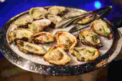 Best Professional Luxury Dream Wedding Food Catering Chargrilled Oysters at Race and Religious NOLA 24