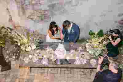 Best Professional Luxury Dream Wedding Food Cake Spread Bride Groomsmen Ceremony Arial Photography at Race&Religious NOLA 85